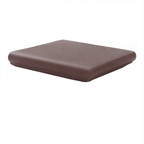 Ступень угловая Canada Gres Natura 017 Brown матовая 330x330x18