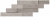 Мозаика Atlas Concorde Brave Pearl Brick 29x59, A1F2