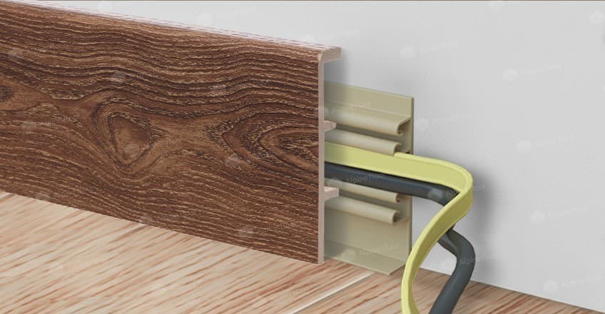Плинтус Alpine Floor Rico Concept 80 Дуб Миндальный, RC 80212 Плинтус Alpine Floor Rico Concept 80 Дуб Миндальный, RC 80212