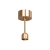 Подвес жесткий с питанием ART-APRIORI-ROD-A-L200-POWER (GD), Arlight, 039633