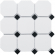 Мозаика Starmosaic Geometry Octagon Big White/Black Matt 30x30 Мозаика Starmosaic Geometry Octagon Big White/Black Matt 30x30