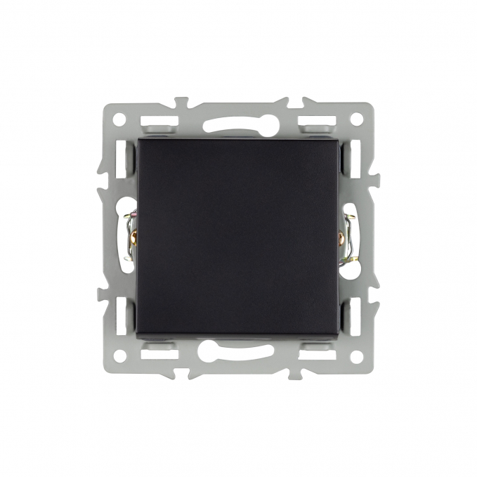 Механизм выключателя одноклавишный перекрёстный SWT-MKX1-PL-BK (250V, 16A), Arlight, 043719, изображение 3 Механизм выключателя одноклавишный перекрёстный SWT-MKX1-PL-BK (250V, 16A), Arlight, 043719, изображение 3