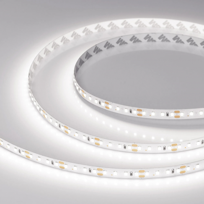 Светодиодная лента RT-A120-10mm 48V White6000 (9.6 W/m, IP20, 2835, 30m), Arlight, 038805, изображение 1 Светодиодная лента RT-A120-10mm 48V White6000 (9.6 W/m, IP20, 2835, 30m), Arlight, 038805, изображение 1
