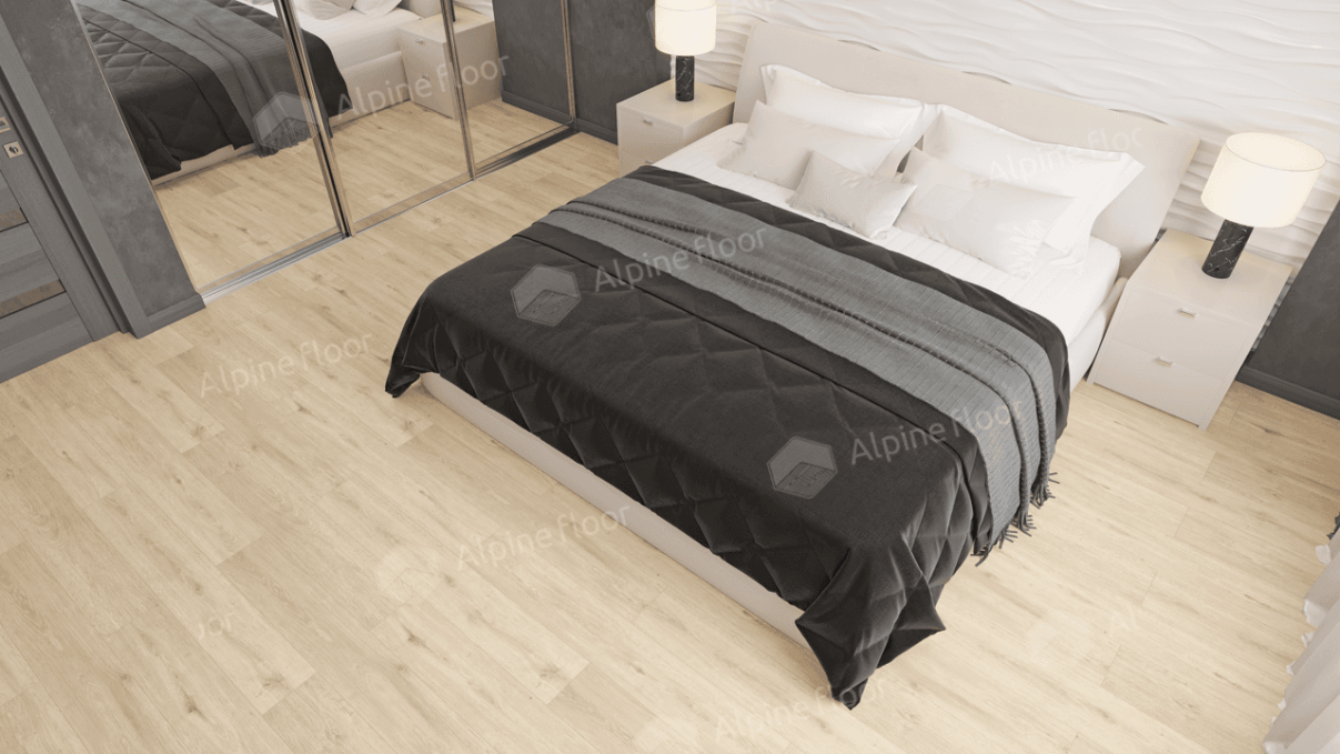 Каменный ламинат SPC Alpine Floor Classic Light Дуб Ваниль, ECO 106-22 MC Каменный ламинат SPC Alpine Floor Classic Light Дуб Ваниль, ECO 106-22 MC