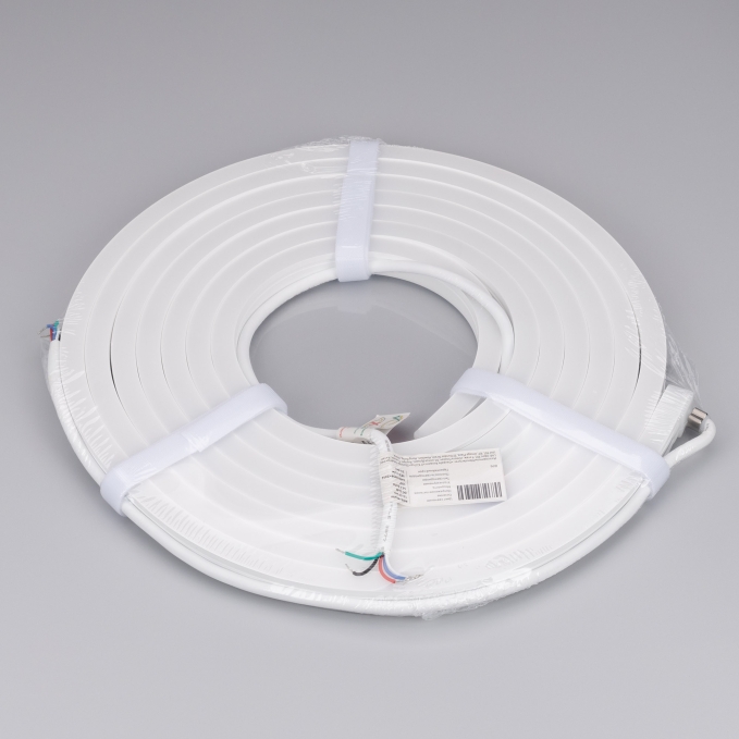 Светодиодная лента герметичная MOONLIGHT-SIDE-B84-12x17mm 24V RGB (12 W/m, IP67, 5m, wire x2), Arlight, 042742, изображение 3