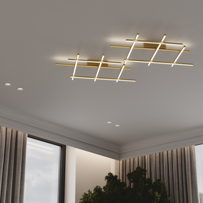 Потолочный светильник Бриз / Breeze 3000К 45Вт, MOD281CL-L45BS3K, изображение 7 Потолочный светильник Бриз / Breeze 3000К 45Вт, MOD281CL-L45BS3K, изображение 7