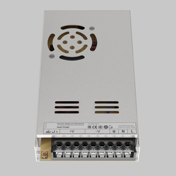 Источник напряжения PSL002 12В 400Вт IP 20 811014, 811014, изображение 2 Источник напряжения PSL002 12В 400Вт IP 20 811014, 811014, изображение 2