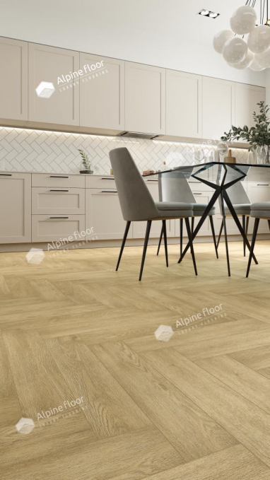 Кварцвиниловая плитка Alpine Floor Parquet LVT Дуб Ваниль Селект, ECO-16-3