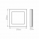 Панель IM-300x300A-12W Day White, Arlight, 023148(1), изображение 5 Панель IM-300x300A-12W Day White, Arlight, 023148(1), изображение 5