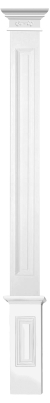 Комплект Decomaster DK-82240-SET1: пилястра DK-82240, капитель DK-82231, основание DK-82232