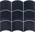 Настенная плитка Equipe Wave Blue Reef 12x12, 28841