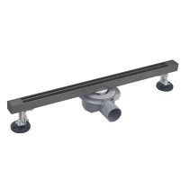 Душевой трап Wonzon & Woghand WW-65409T-GM темный графит брашированный Душевой трап Wonzon & Woghand WW-65409T-GM темный графит брашированный