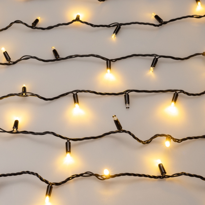 Светодиодная гирлянда ARD-STRING-CLASSIC-1000-BLACK-100LED-PULSE Warm (230V, 7W), Arlight, 031649, изображение 2 Светодиодная гирлянда ARD-STRING-CLASSIC-1000-BLACK-100LED-PULSE Warm (230V, 7W), Arlight, 031649, изображение 2