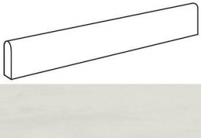 Плинтус Atlas Concorde Marvel Stone Bianco Dolomite Battiscopa Dig. Matt 4.6x60, ATDJ