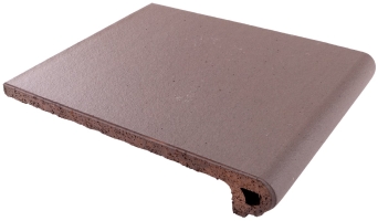 Ступень фронтальная Canada Gres Natura 017 Brown матовая 244x330x18