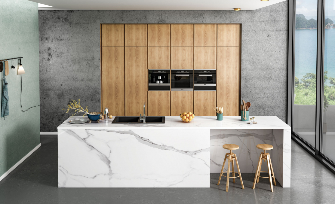 Керамогранит Starotech Polished Statuario Venato 80x240 Керамогранит Starotech Polished Statuario Venato 80x240