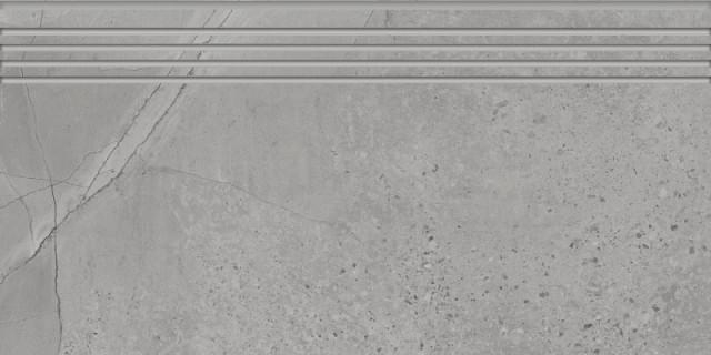 Ступень Kerranova Marble Trend Silver River Lr Steep 29.4x60, K-1006/LR/st01