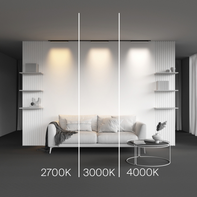 Трековый светильник Базис / Basis Levity 2700К 12Вт 100°, TR192-1-12W2.7K-B, изображение 5 Трековый светильник Базис / Basis Levity 2700К 12Вт 100°, TR192-1-12W2.7K-B, изображение 5