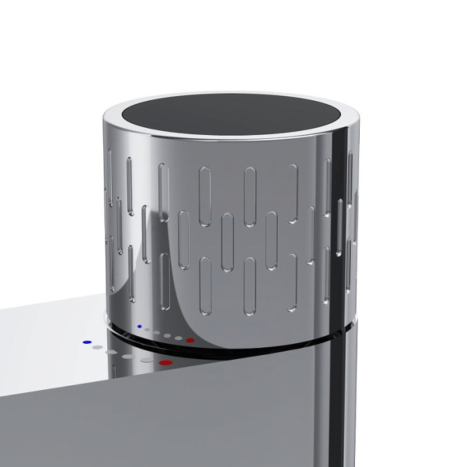 Смеситель для раковины (умывальника) AM.PM Gem F90A02400 с индикацией температуры, хром Смеситель для раковины (умывальника) AM.PM Gem F90A02400 с индикацией температуры, хром