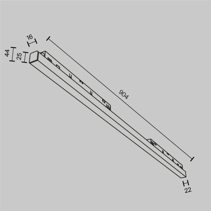 Трековый светильник Базис / Basis Exility 2700-6000K 30Вт 120° Dim Dali2, TR030-4-30WTW-DD2-B, изображение 6 Трековый светильник Базис / Basis Exility 2700-6000K 30Вт 120° Dim Dali2, TR030-4-30WTW-DD2-B, изображение 6