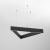 Светильник ALT-LINEAIR-TRIANGLE-FLAT-UPDOWN-DIM-785-85W Day4000 (BK, 100 deg, 230V), Arlight, 032993