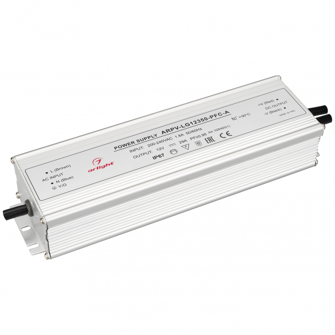 Блок питания ARPV-LG12350-PFC-A (12V, 29.0A, 350W), Arlight, 026463(1), изображение 1