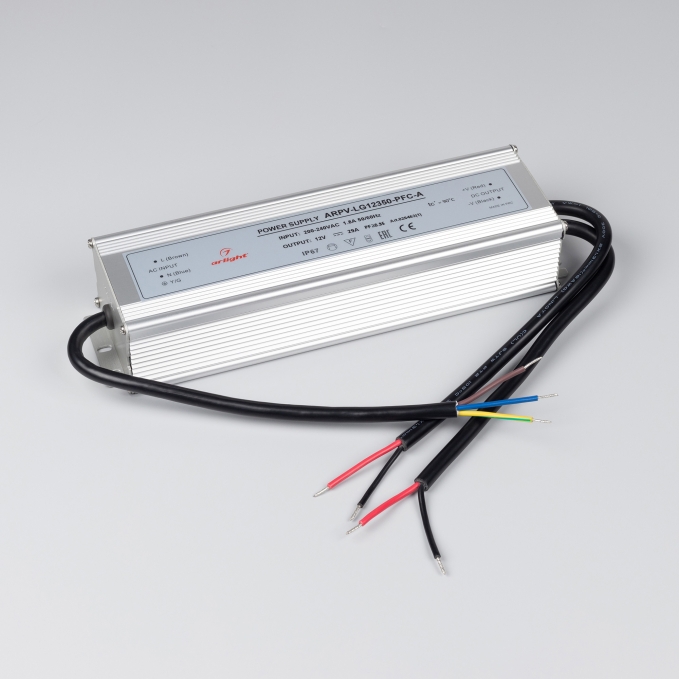 Блок питания ARPV-LG12350-PFC-A (12V, 29.0A, 350W), Arlight, 026463(1), изображение 3