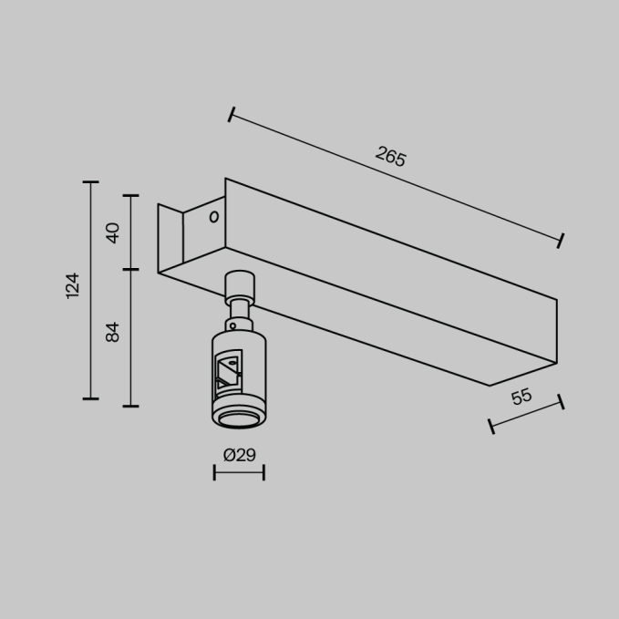 Основание потолочное Short для блока питания с вводом питания Flarity латунь, TRA156C-BB1-BS, изображение 4 Основание потолочное Short для блока питания с вводом питания Flarity латунь, TRA156C-BB1-BS, изображение 4