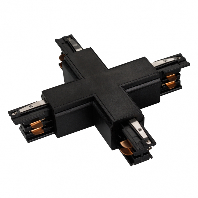Коннектор крестовой LGD-4TR-CON-X-BK (C), Arlight, 026143, изображение 1