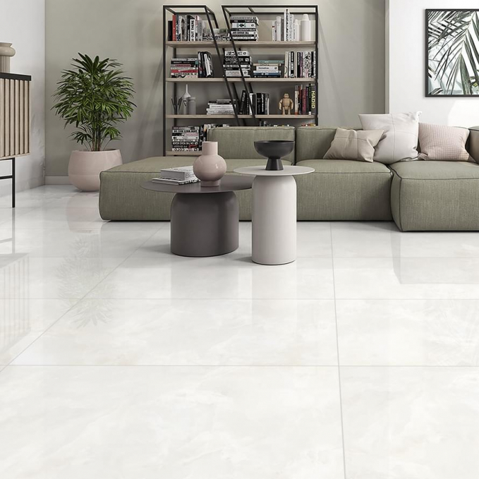 Фабрика: Creatile, коллекция: Onyx, декор: Atlantic White, размер: 60x120 см, поверхность: полированная.