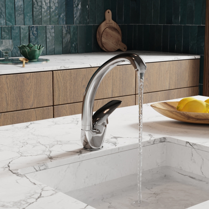 Смеситель для кухни WasserKRAFT Россель (Rossel) 2807 Смеситель для кухни WasserKRAFT Россель (Rossel) 2807