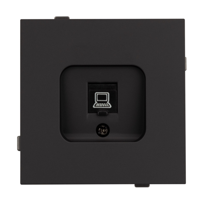Механизм компьютерной розетки SCT-TENDO-MPC1-SFPL-BK (RJ-45, CAT6), Arlight, 054591, изображение 2 Механизм компьютерной розетки SCT-TENDO-MPC1-SFPL-BK (RJ-45, CAT6), Arlight, 054591, изображение 2