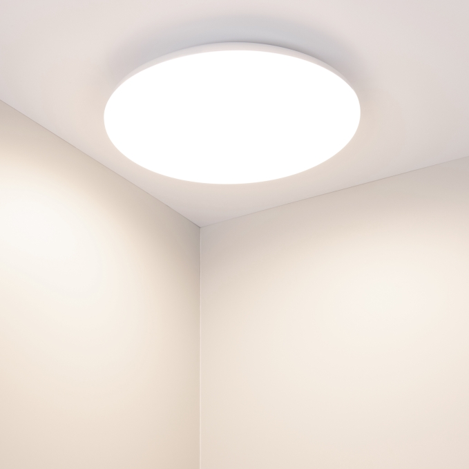 Светильник CL-FRISBEE-MOTION-R380-25W Day4000 (WH, 180 deg, 230V), Arlight, 030108, изображение 6 Светильник CL-FRISBEE-MOTION-R380-25W Day4000 (WH, 180 deg, 230V), Arlight, 030108, изображение 6