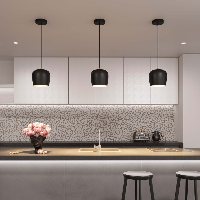 Светильник SP-PEONY-HANG-R250-15W Warm3000 (BK, 65 deg, 230V), Arlight, 039550, изображение 4 Светильник SP-PEONY-HANG-R250-15W Warm3000 (BK, 65 deg, 230V), Arlight, 039550, изображение 4