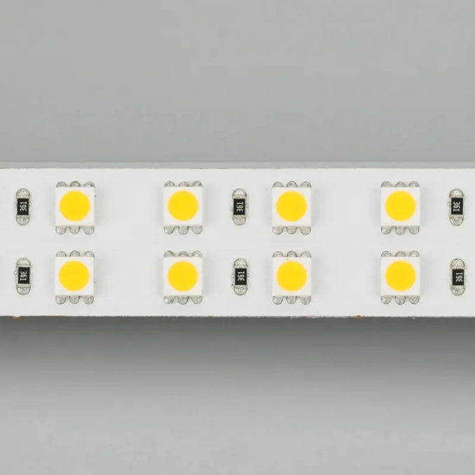 Светодиодная лента RT 2-5000 24V Warm2700 2x2 (5060, 720 LED, LUX), Arlight, 012443, изображение 3