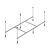 Каркас для ванны AM.PM Above W9XA-170-075W-R