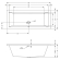 Ванна акриловая Riho Lusso 160x70 B013001005 пристенная Ванна акриловая Riho Lusso 160x70 B013001005 пристенная