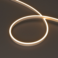 Светодиодная лента герметичная MOONLIGHT-SIDE-A120-06x12mm 24V Warm2700 (9.6 W/m, IP65, 5m, wire x2), Arlight, 041036