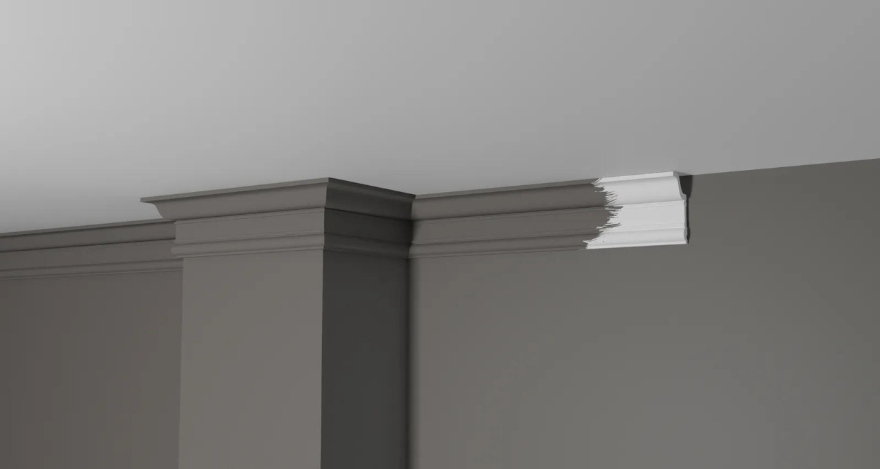 Карниз Decor-Dizayn DD501, 59x31x2000 мм Карниз Decor-Dizayn DD501, 59x31x2000 мм