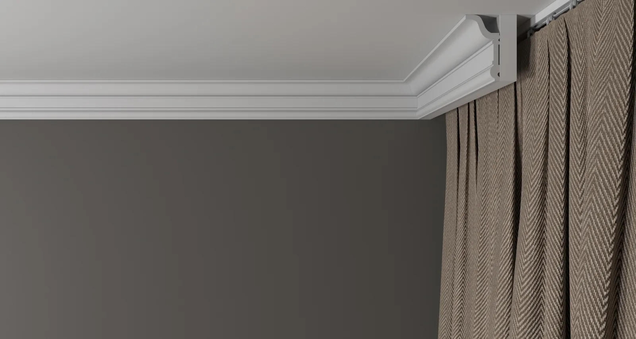 Карниз Decor-Dizayn DD501, 59x31x2000 мм Карниз Decor-Dizayn DD501, 59x31x2000 мм