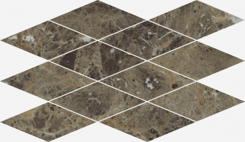 Мозаика Italon Charme Deluxe Emperador Mosaico Diamond 28x48, 620110000117 Мозаика Italon Charme Deluxe Emperador Mosaico Diamond 28x48, 620110000117