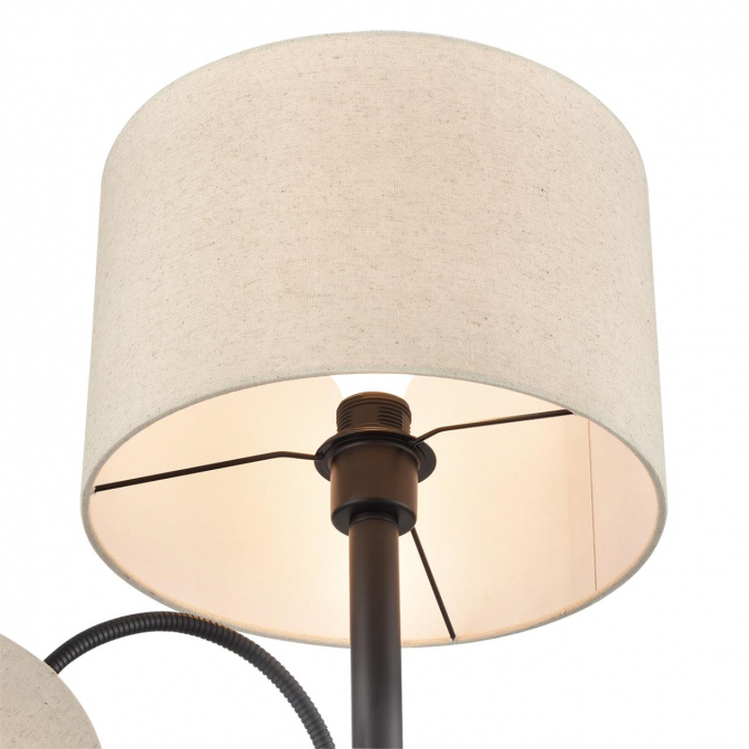 Торшер Е27 1*60W + Е14 1*40W 220V KAYA MODERNI LN26 463 LUMION 8042/2F, фото на цветном фоне 1