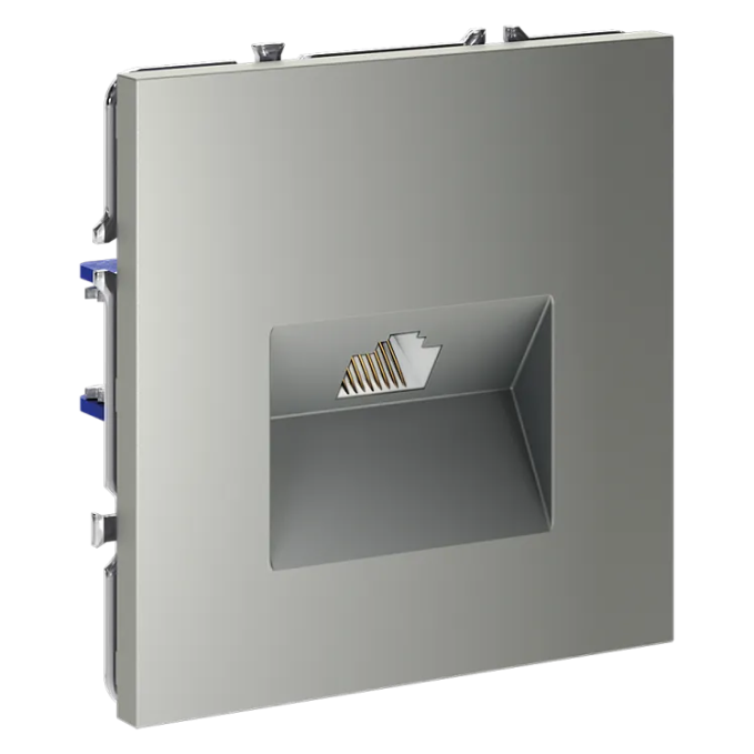 Розетка компьютерная встраиваемая VOLTUM S70 RJ45 кат.6, (сталь), Voltum, VLS060105