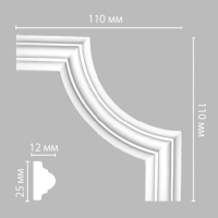 Угол Decomaster 97012-3, 110x110x12 мм Угол Decomaster 97012-3, 110x110x12 мм