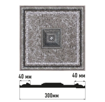 Декоративное панно Decomaster D31-44, 300x300x32 мм