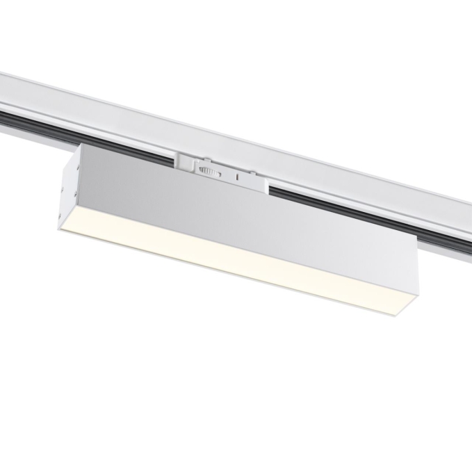 Светильник трехфазный трековый светодиодный IP20 LED 4000K 18W 220V ITER PORT NT22 308 NOVOTECH 358854, фото на белом фоне Светильник трехфазный трековый светодиодный IP20 LED 4000K 18W 220V ITER PORT NT22 308 NOVOTECH 358854, фото на белом фоне