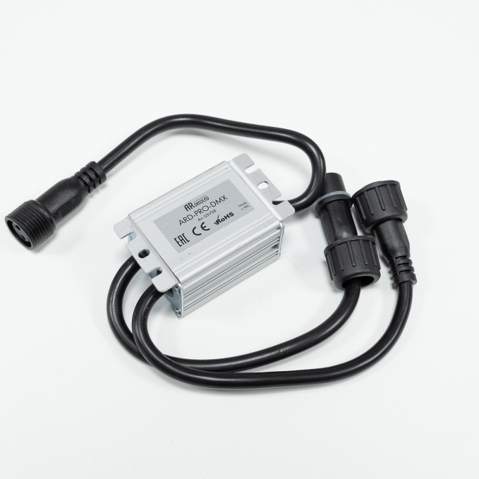 Коннектор питания ARD-PRO-DMX (24V, 1x200pix), Arlight, 031758, изображение 1 Коннектор питания ARD-PRO-DMX (24V, 1x200pix), Arlight, 031758, изображение 1