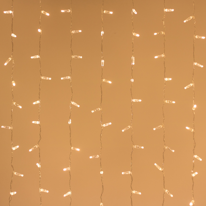 Светодиодная гирлянда ARD-CURTAIN-CLASSIC-2000x3000-CLEAR-760LED Warm (230V, 60W), Arlight, 024857, изображение 1