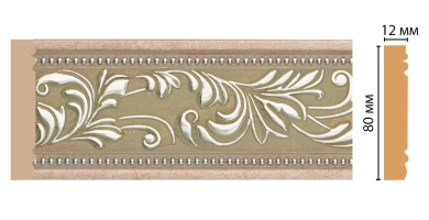 Молдинг Decomaster 150-59, 80x12x2400 мм