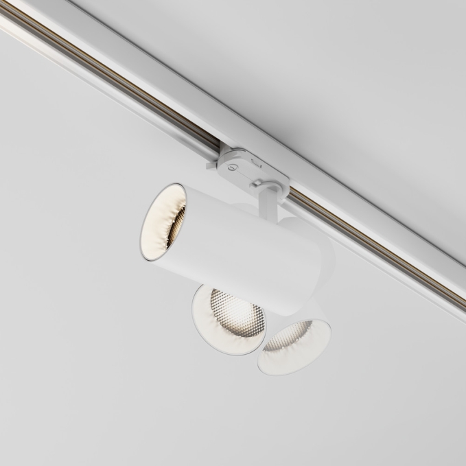 Трековый светильник Фокус / Focus Led Trinity 2700-5000K 20Вт 36°, TR197-3-20WCCT-M-W, изображение 2 Трековый светильник Фокус / Focus Led Trinity 2700-5000K 20Вт 36°, TR197-3-20WCCT-M-W, изображение 2